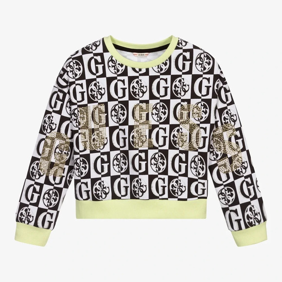 GUESS GIRLS SWEATER - Picture 1 of 7